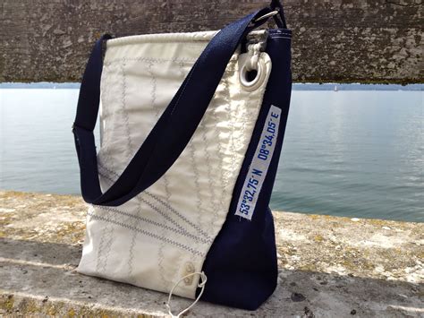 recycled sailcloth bags.